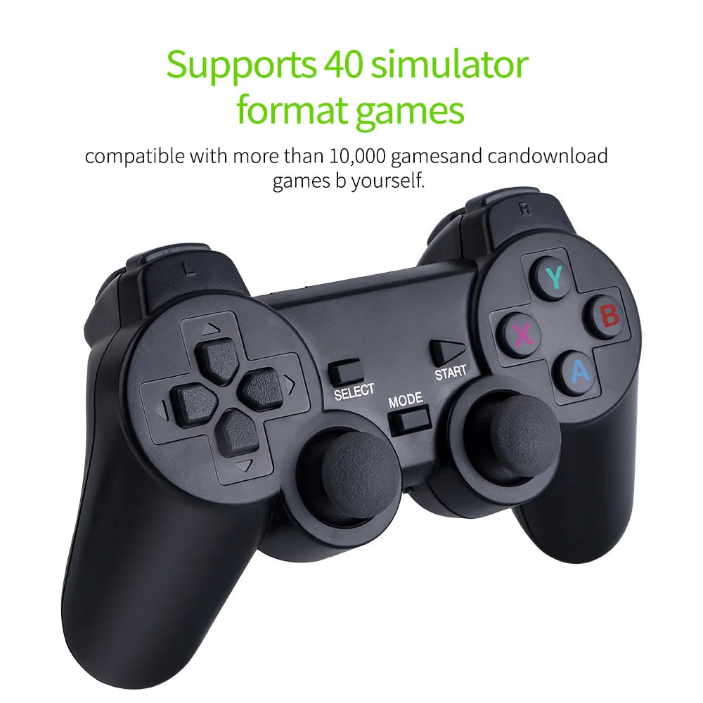 4K M8 Mini Video Game Console USB Stick Wireless Handheld Player Built-in 3500 HD TV Out Handheld Retro Video-7
