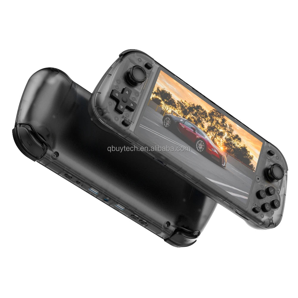 2025 Newest R50S 5.1 Inch Hd Display Handheld Game Console Big Screen Linux Handheld Game Console R50S 64gb Handheld Game Player-7