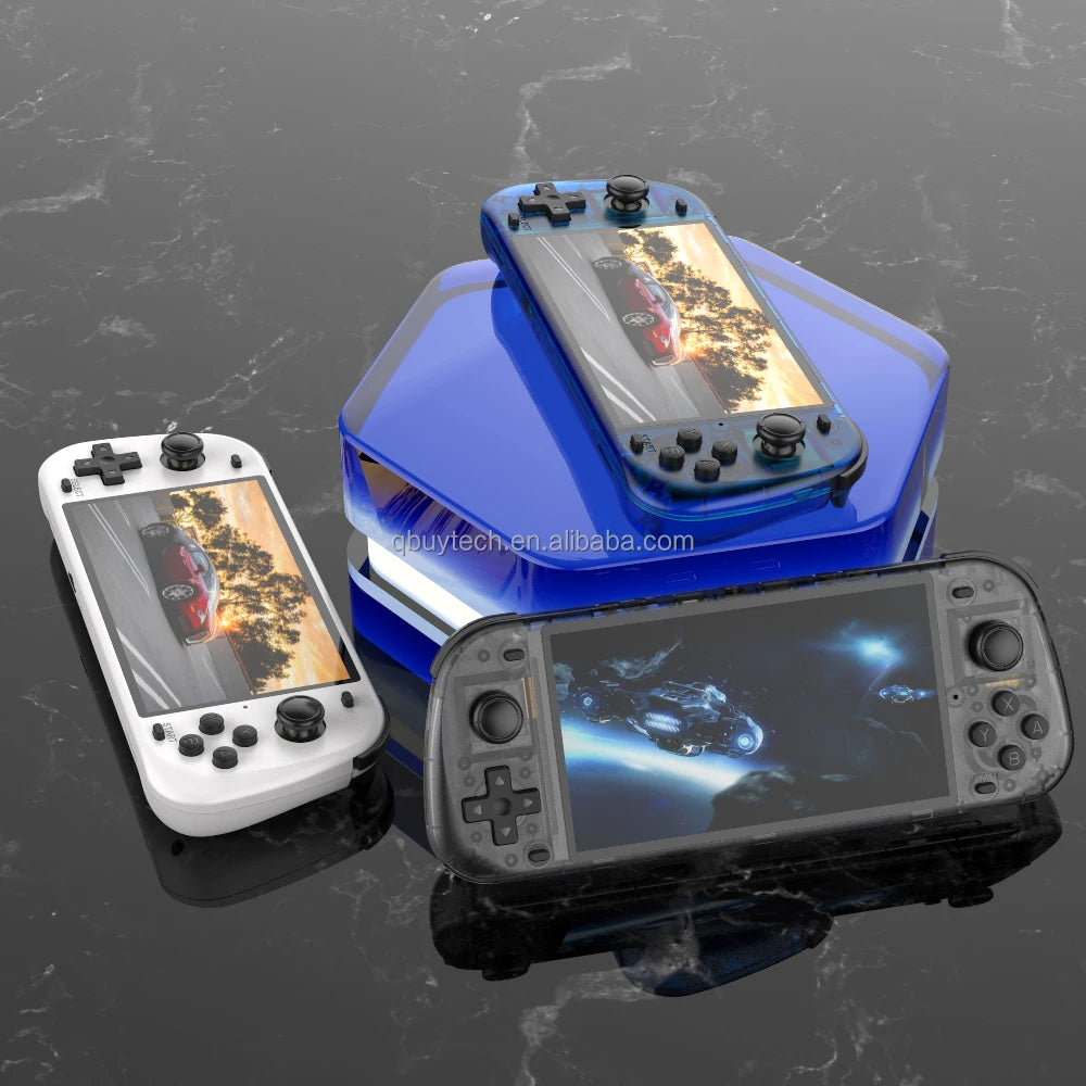 2025 Newest R50S 5.1 Inch Hd Display Handheld Game Console Big Screen Linux Handheld Game Console R50S 64gb Handheld Game Player-2
