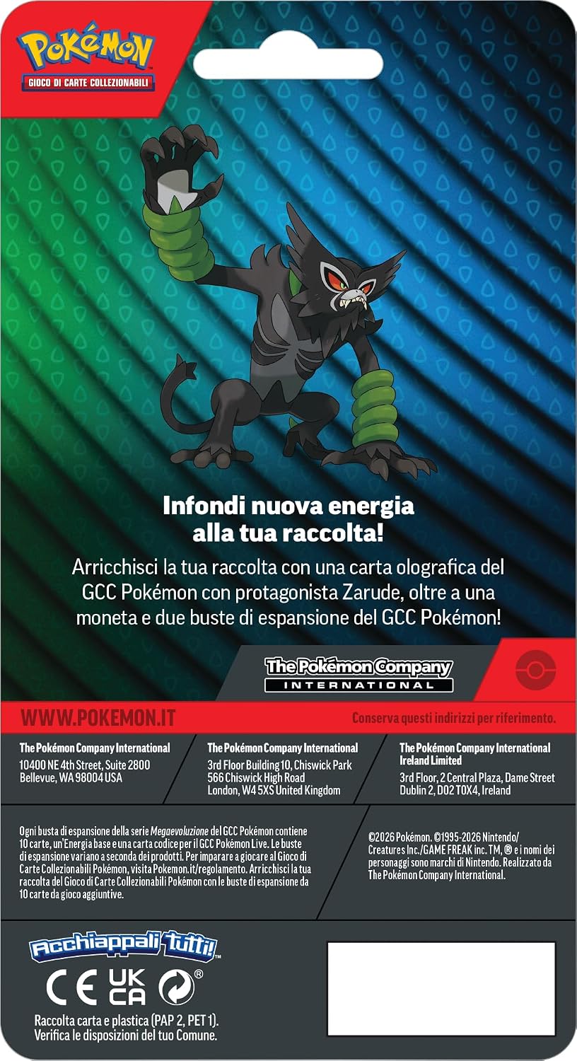Pokemon - Blister 2 Buste - Zarude (ITA)