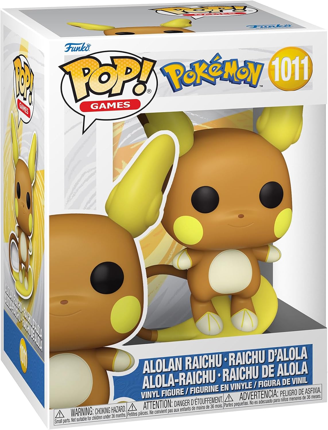 Funko pop - Pokémon Raichu Alolan 9 cm 1011
