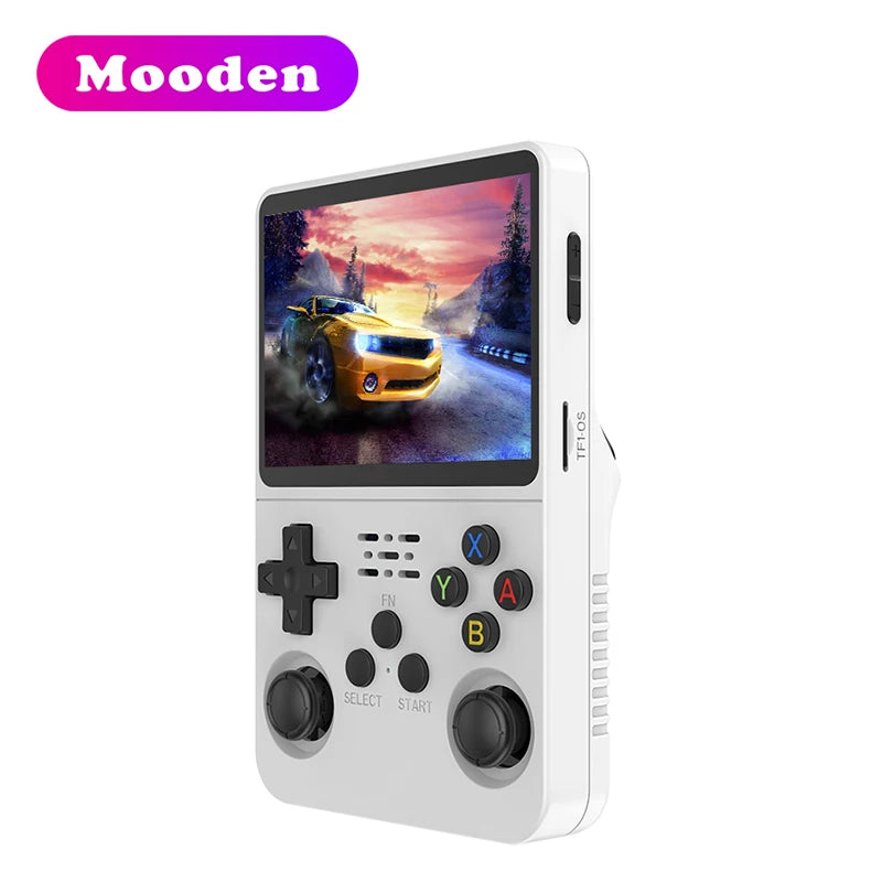 S R36S Handheld Game Player 64GB 10000+ Games Retro Video Game Console 3.5 Inch Screen Handheld Gaming Console EE System-9