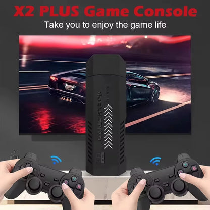 P Classic Video Game Console X2 Plus 128 GB GD10 4K  Wireless Controller 40000 Games 50 Simulator Suitable for PS1/N64-1