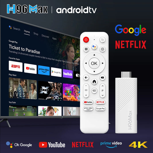 Factory Original H96 Max Android TV Stick 4K UHD Quad Core Allwinner H313 Dual WiFi 6 Ultra HD Smart TV Stick-1