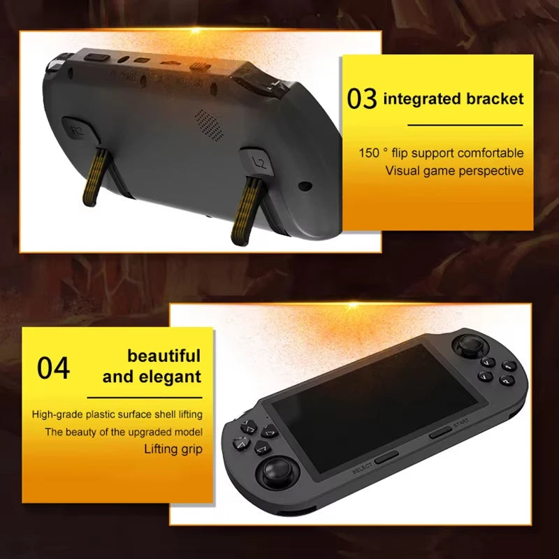 Ye SF3000 Portable Handheld Game Console Stand Support OTG 4.5 Inch IPS Screen Retro Video Game Consoles  Video Games for Kids-5