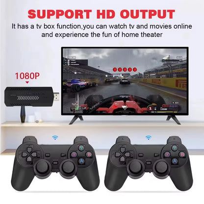 P Classic Video Game Console X2 Plus 128 GB GD10 4K  Wireless Controller 40000 Games 50 Simulator Suitable for PS1/N64-2