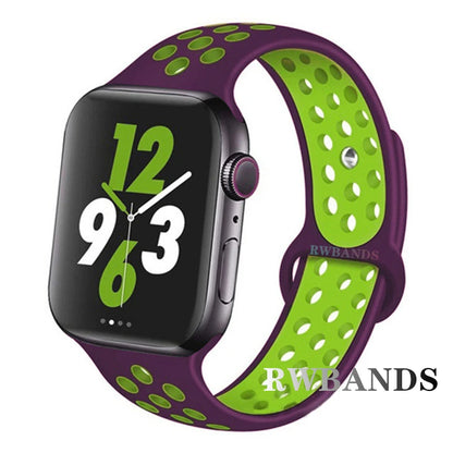 Cinturino Apple Watch 46mm 44mm 40mm 42-38-41mm 45mm Breathable Bracelet iWatch Series 10 9 8 7 6 SE 5 3 Ultra 2 49mm