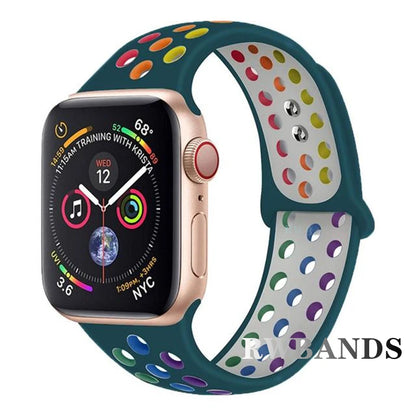 Cinturino Apple Watch 46mm 44mm 40mm 42-38-41mm 45mm Breathable Bracelet iWatch Series 10 9 8 7 6 SE 5 3 Ultra 2 49mm
