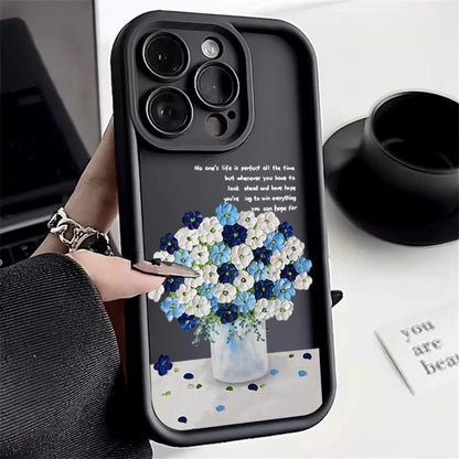 Custodia per telefono modello tulipano lunare per Xiaomi Redmi Note 14 4G Custodie Redmi Note 13 12 Pro Plus 5G 12S 11S 11 10 10S 13C 12C 14C Cover