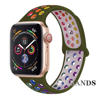 Cinturino Apple Watch 46mm 44mm 40mm 42-38-41mm 45mm Breathable Bracelet iWatch Series 10 9 8 7 6 SE 5 3 Ultra 2 49mm