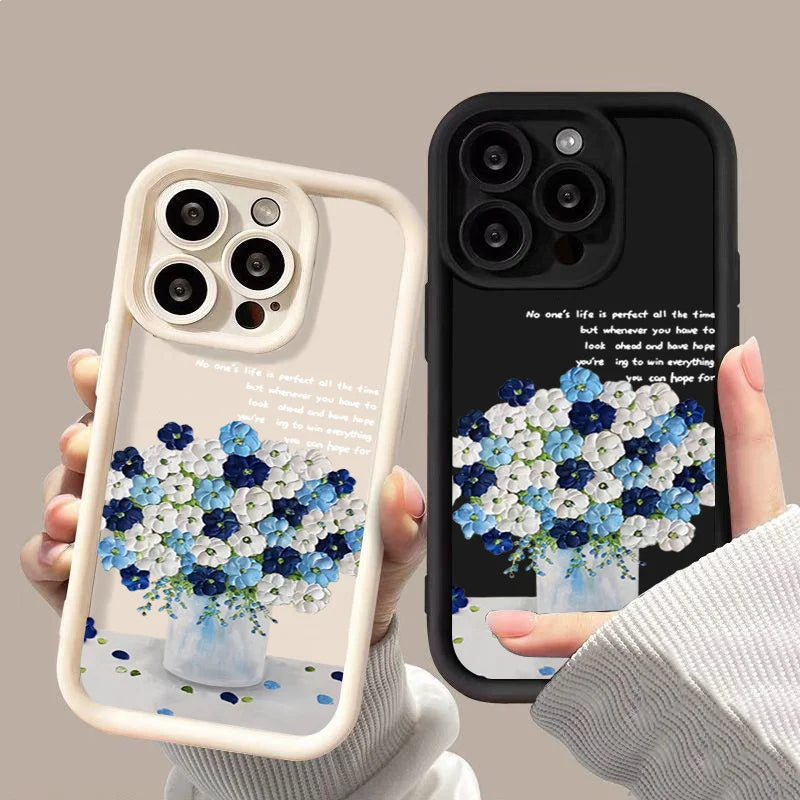 Custodia per telefono modello tulipano lunare per Xiaomi Redmi Note 14 4G Custodie Redmi Note 13 12 Pro Plus 5G 12S 11S 11 10 10S 13C 12C 14C Cover