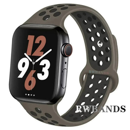 Cinturino Apple Watch 46mm 44mm 40mm 42-38-41mm 45mm Breathable Bracelet iWatch Series 10 9 8 7 6 SE 5 3 Ultra 2 49mm