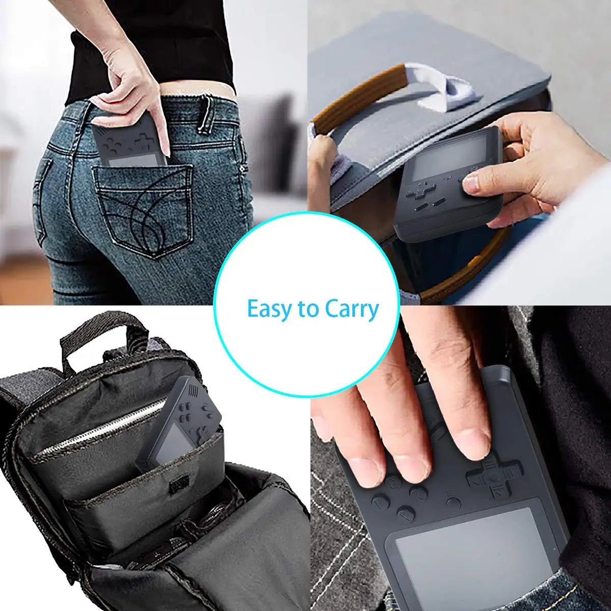 Console Video retrò portatile 400 In 1 MINI Boy 8 Bit 3.0 pollici giochi con schermo LCD a colori