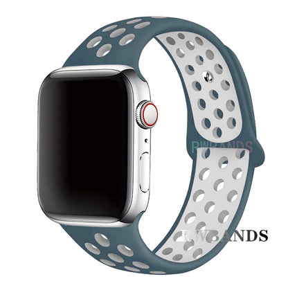 Cinturino Apple Watch 46mm 44mm 40mm 42-38-41mm 45mm Breathable Bracelet iWatch Series 10 9 8 7 6 SE 5 3 Ultra 2 49mm