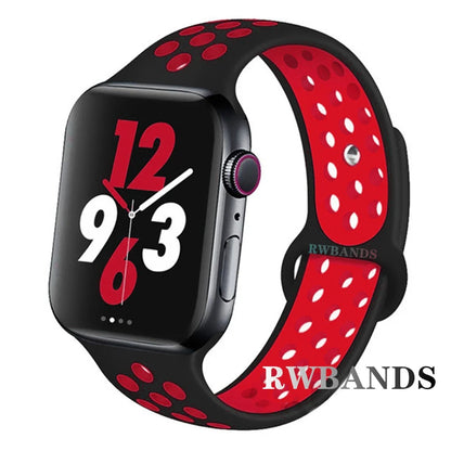 Cinturino Apple Watch 46mm 44mm 40mm 42-38-41mm 45mm Breathable Bracelet iWatch Series 10 9 8 7 6 SE 5 3 Ultra 2 49mm