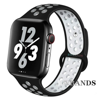Cinturino Apple Watch 46mm 44mm 40mm 42-38-41mm 45mm Breathable Bracelet iWatch Series 10 9 8 7 6 SE 5 3 Ultra 2 49mm