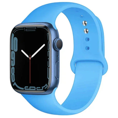 Cinturino Silicone Apple Watch serie 10 - 9  -8 - 3 SE, 38mm 40mm 41mm S10-42mm SM