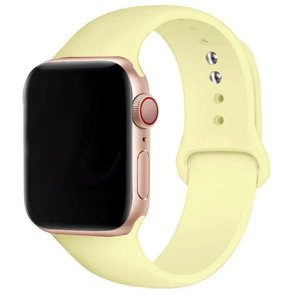 Cinturino Silicone Apple Watch serie 10 - 9  -8 - 3 SE 38 40 41 S10-42mm ML