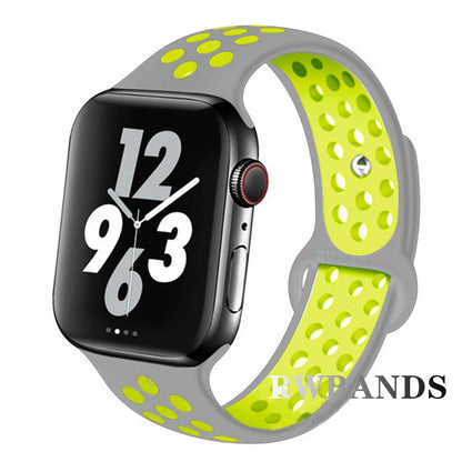 Cinturino Apple Watch 46mm 44mm 40mm 42-38-41mm 45mm Breathable Bracelet iWatch Series 10 9 8 7 6 SE 5 3 Ultra 2 49mm