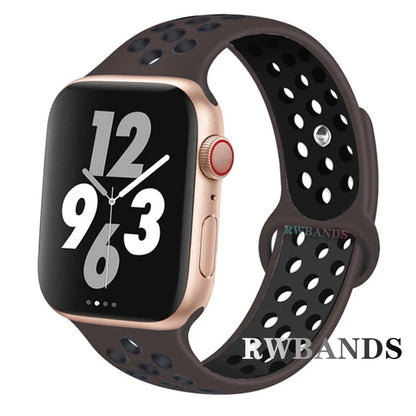 Cinturino Apple Watch 46mm 44mm 40mm 42-38-41mm 45mm Breathable Bracelet iWatch Series 10 9 8 7 6 SE 5 3 Ultra 2 49mm