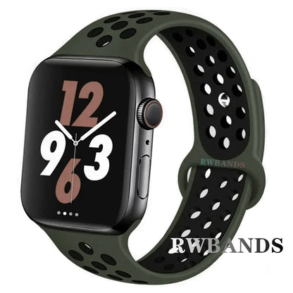Cinturino Apple Watch 46mm 44mm 40mm 42-38-41mm 45mm Breathable Bracelet iWatch Series 10 9 8 7 6 SE 5 3 Ultra 2 49mm
