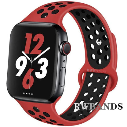 Cinturino Apple Watch 46mm 44mm 40mm 42-38-41mm 45mm Breathable Bracelet iWatch Series 10 9 8 7 6 SE 5 3 Ultra 2 49mm