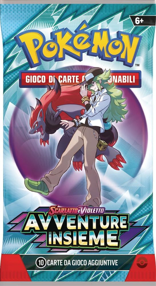 Pokemon - Scarlatto e Violetto Avventure Insieme busta 10 carte (ITA)