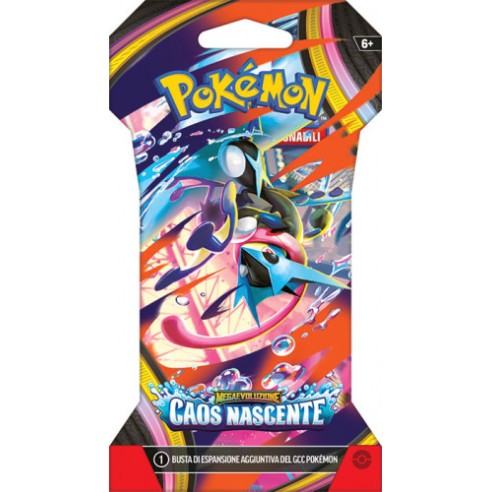 Pokemon Megaevoluzioni - Caos Nascente - Busta Blister