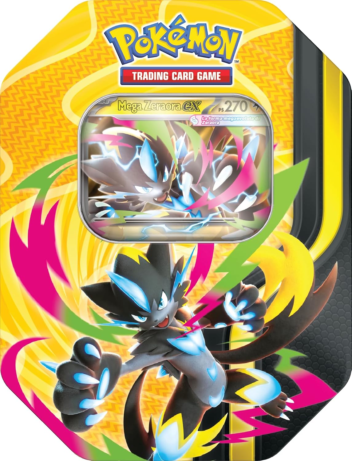 Pokemon - Tin - Megaforze (Mega Zeraora -EX) ITA (Copia)